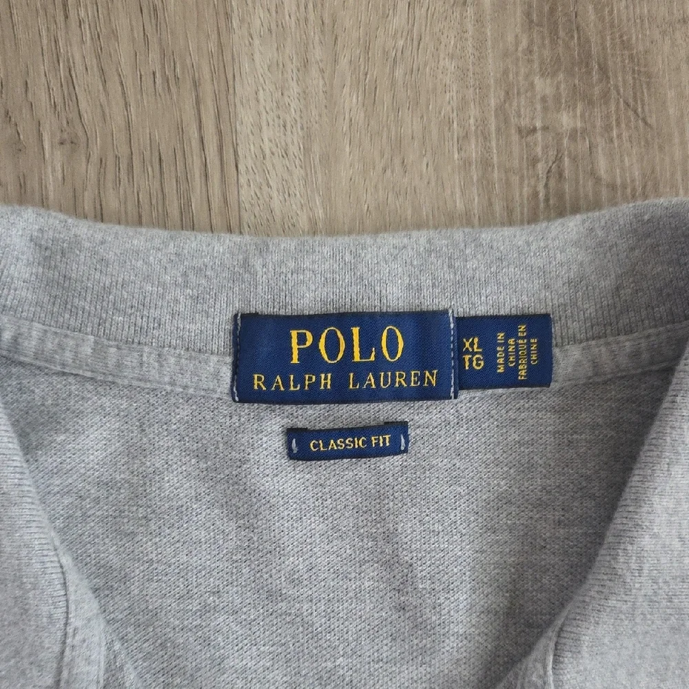 Polo by Ralph Lauren Gray Classic Polo Bear Shirt